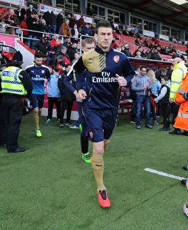 Bournemouth V Arsenal 2015-16 Prints: Arsenal's Laurent Koscielny Gears Up for Bournemouth Showdown in Premier League