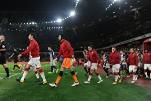 Arsenal's Laurent Koscielny Leads Out the Team against West Bromwich Albion, 2017-18 Season