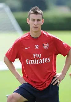 Arsenal's Laurent Koscielny at Training: Pre-Season 2010-11