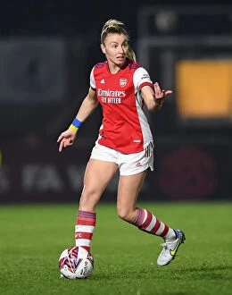 Images Dated 2nd March 2022: Arsenal's Leah Williamson in Action: Arsenal Women vs. Reading Women, FA WSL Match, 2021-22