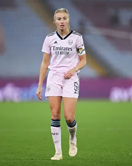 Arsenal's Leah Williamson in Action: Aston Villa vs. Arsenal, Barclays Women's Super League