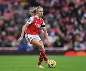 Arsenal's Leah Williamson in Action Against Chelsea in FA Women's Super League 2022-23 at Emirates Stadium