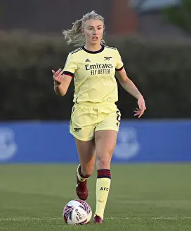 Arsenal's Leah Williamson in Action during FA WSL Match vs Everton