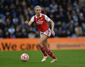 Arsenal's Leah Williamson in FA Women's Continental Tyres League Cup Final Against Chelsea