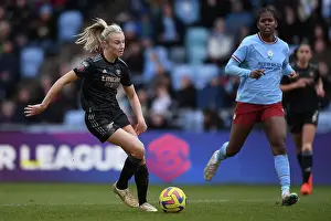 Manchester City Women V Arsenal Women 2022-23 Prints: Arsenal's Leah Williamson Faces Off Against Manchester City in FA Women's Super League Showdown