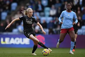 Manchester City Women V Arsenal Women 2022-23 Prints: Arsenal's Leah Williamson Faces Off Against Manchester City in FA Women's Super League Showdown