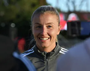 Arsenal Women V Brighton And Hove Albion Women 2022-23 Prints: Arsenal's Leah Williamson: Pre-Match Interview Ahead of Arsenal WFC vs