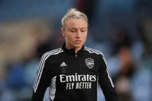 Manchester City Women V Arsenal Women 2022-23 Prints: Arsenal's Leah Williamson Prepares for Manchester City Showdown - FA Women's Super League 2022-23