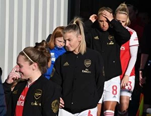 Arsenal Women v Chelsea Women 2019-20 Collection: Arsenal's Leah Williamson Ready for Battle Against Chelsea in FA WSL Clash