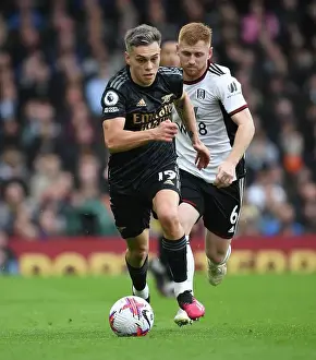 Arsenal's Leandro Trossard in Action: Fulham vs Arsenal (2022-23)