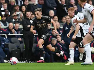 Arsenal's Leandro Trossard in Action: Fulham vs Arsenal (2022-23)