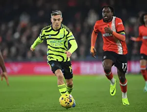 Arsenal's Leandro Trossard Shines: Gunners Secure Victory Over Luton Town (2023-24 Premier League)