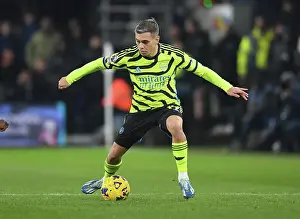 Arsenal's Leandro Trossard Shines in Luton Town Showdown (Premier League 2023-24)