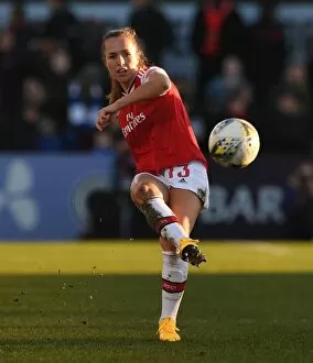 Images Dated 19th January 2020: Arsenal's Lia Walti in Action: Arsenal Women vs Chelsea Women, FA WSL Match