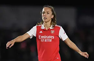 Arsenal's Lia Walti in Action: Arsenal Women vs Reading FA WSL Match