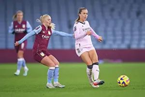 Arsenal's Lia Walti in Action against Aston Villa in Barclays Women's Super League