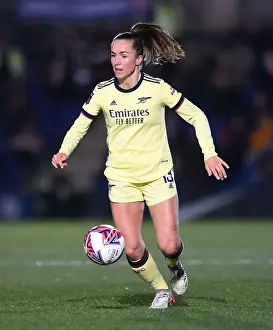 Arsenal's Lia Walti in Action against Chelsea Women in FA WSL Clash