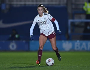 Chelsea Women v Arsenal Women 2020-21 Collection: Arsenal's Lia Walti in Action at Chelsea Women's FA WSL Match