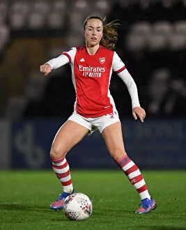 Images Dated 18th March 2022: Arsenal's Lia Walti in Action during FA Cup Quarterfinal vs Coventry United