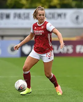 Arsenal Women V Reading Women 2020-21 Prints: Arsenal's Lia Walti in Action during FA WSL Match against Reading Women