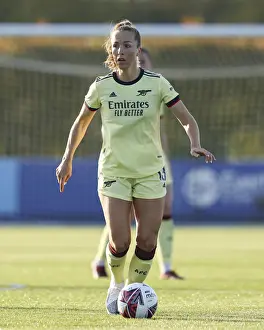 Arsenal's Lia Walti in Action during FA WSL Match vs Everton Women