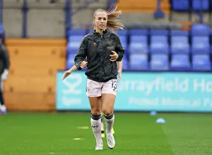 Liverpool Women V Arsenal Women 2022-23 Prints: Arsenal's Lia Walti Gears Up for FA WSL Showdown Against Liverpool