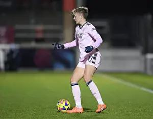 West Ham United Women V Arsenal Women 2022-23 Prints: Arsenal's Lina Hurtig in Action against West Ham United in FA Women's Super League