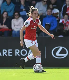 Arsenal's Lisa Evans in Action: Arsenal Women vs West Ham United (2019-20 WSL)