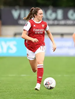 Arsenal's Lisa Evans in Action: FA WSL Match vs Reading Women, 2020-21