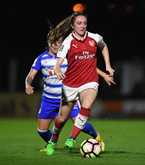Arsenal Women V Reading Women 2017-18 Prints: Arsenal's Lisa Evans in Action against Reading Ladies, WSL (Women's Super League)