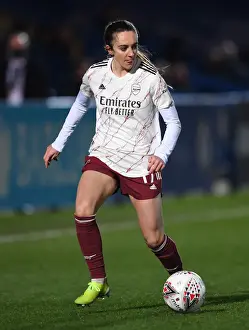 Chelsea Women V Arsenal Women 2020-21 Prints: Arsenal's Lisa Evans Faces Off Against Chelsea Women in FA WSL Showdown