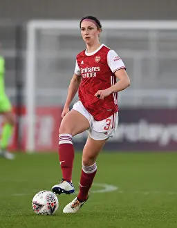 Arsenal Women V Birmingham City Women 2020-21 Prints: Arsenal's Lotte Wubben-Moy in Action: Arsenal Women vs Birmingham City Women