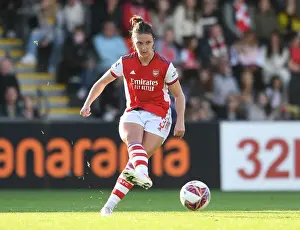 Arsenal's Lotte Wubben-Moy in Action: Arsenal Women vs Everton Women, FA WSL 2021