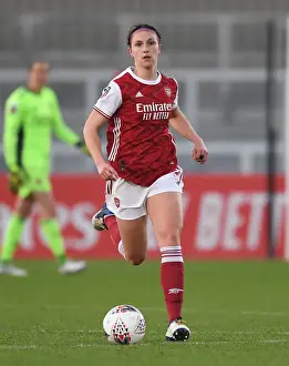 Arsenal Women V Birmingham City Women 2020-21 Prints: Arsenal's Lotte Wubben-Moy in Action: FA WSL Match vs Birmingham City Women (2020-21)