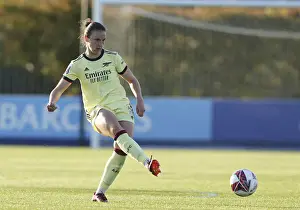Arsenal's Lotte Wubben-Moy in Action during FA WSL Match vs Everton Women