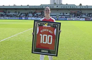 Arsenal's Lotte Wubben-Moy Celebrates Milestone 100th Appearance in Arsenal Women's Victory