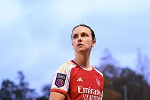 Brighton And Hove Albion V Arsenal 2023-24 Prints: Arsenal's Lotte Wubben-Moy Exits Field in Barclays Super League Clash Against Brighton