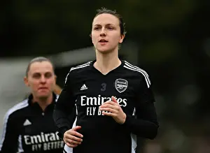 Arsenal Women V Manchester City Women 2022-23 Prints: Arsenal's Lotte Wubben-Moy Gears Up: Arsenal Women vs Manchester City