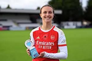 Arsenal's Lotte Wubben-Moy Named Play of the Match in Super League Victory over Manchester City (2023-24)