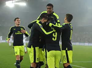 Arsenal's Lucas Perez Scores First Goal: FC Basel vs. Arsenal, UEFA Champions League 2016-17