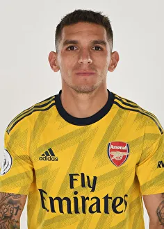 Arsenal's Lucas Torreira at 2019-20 Photocall