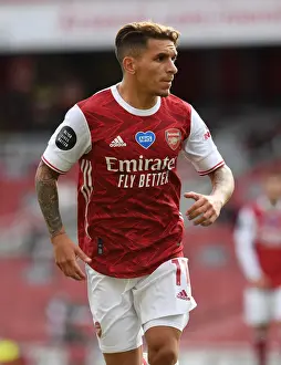 Arsenal's Lucas Torreira in Action Against Watford in 2019-20 Premier League