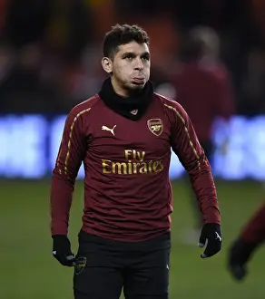 Blackpool V Arsenal - FA Cup 2019 Prints: Arsenal's Lucas Torreira Gears Up for FA Cup Clash Against Blackpool