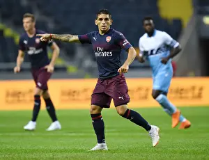 Arsenal V SS Lazio 2018-19 Prints: Arsenal's Lucas Torreira Shines in Pre-Season Friendly Against SS Lazio