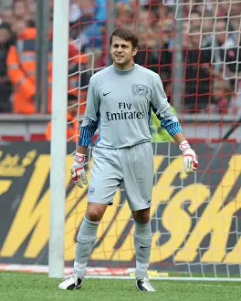 Cologne V Arsenal Prints: Arsenal's Lucasz Fabianski in Action during Pre-Season Friendly against Cologne