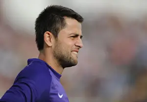 Arsenal V Manchester City Pre Season 2013-14 Prints: Arsenal's Lukasz Fabianski in Action Against Manchester City - Pre-Season Friendly 2013