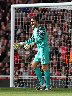 Arsenal V West Ham United 2010-11 Prints: Arsenal's Lukasz Fabianski Secures 1:0 Victory Over West Ham United in Premier League
