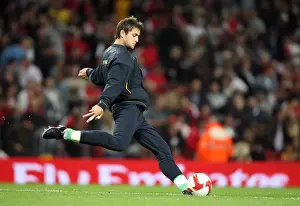 Arsenal V FC Twente 2008-09 Prints: Arsenal's Lukasz Fabianski Shines in 4-0 UEFA Champions League Victory over FC Twente (2008)