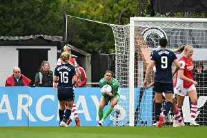 Arsenal Women V Aston Villa 2021-22 Prints: Arsenal's Lydia Williams in Action: Arsenal Women vs Aston Villa Women
