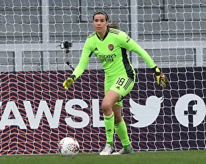 Arsenal's Lydia Williams in Action: Arsenal Women vs Everton Women, FA WSL (2020-21)